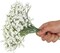 Babys Breath Artificial Flowers for Indoors Fake Plastic Plants Faux Shrubs Greenery Wheat Grass for Spring Summer Window Box Office Table Kitchen Home Decoration (12, White)